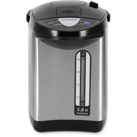 Термопот Starwind STP3822 3.8л. 800Вт серебристый/черный - фото 3