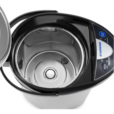 Термопот Starwind STP3822 3.8л. 800Вт серебристый/черный - фото 7