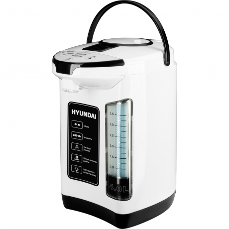 Термопот Hyundai HYTP-4840 4л. 750Вт белый/черный - фото 1