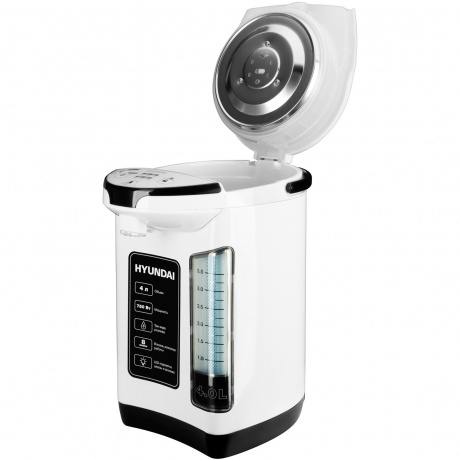 Термопот Hyundai HYTP-4840 4л. 750Вт белый/черный - фото 2