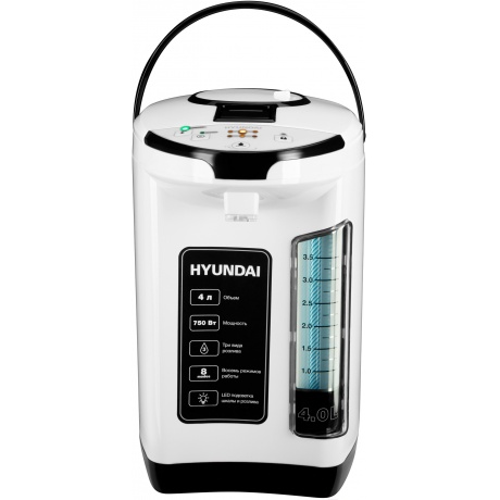 Термопот Hyundai HYTP-4840 4л. 750Вт белый/черный - фото 3