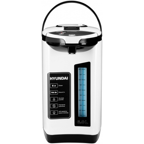 Термопот Hyundai HYTP-3850 6л. 750Вт белый/черный - фото 3