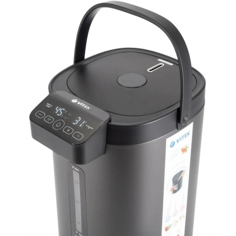 Термопот Vitek VT-1191 5.2л. 1650Вт темно-серый - фото 11