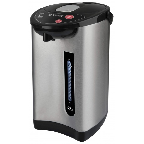 Термопот Vitek VT-7101 4.2л. 730Вт черный/серебристый