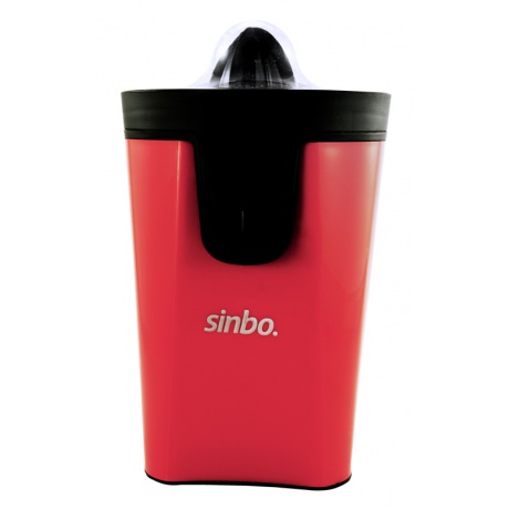 Соковыжималка цитрусовая Sinbo SJ 3145 красный/прозрачный - фото 1