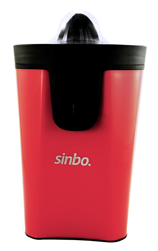 Соковыжималка цитрусовая Sinbo SJ 3145 красный/прозрачный