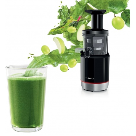 Соковыжималка шнековая Bosch MESM731M 150Вт черный - фото 10