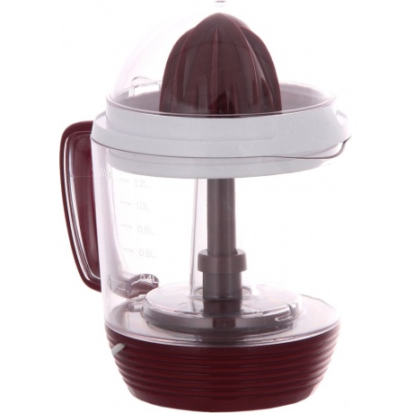 Соковыжималка цитрусовая Scarlett SC-JE50C08 25Вт красный/белый - фото 3