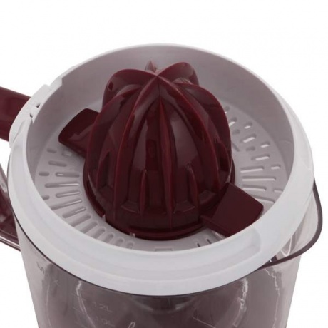 Соковыжималка цитрусовая Scarlett SC-JE50C08 25Вт красный/белый - фото 7