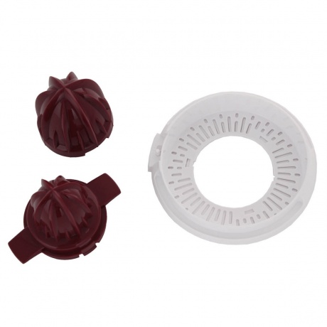 Соковыжималка цитрусовая Scarlett SC-JE50C08 25Вт красный/белый - фото 8