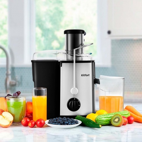 Соковыжималка центробежная Kitfort КТ-1116 - фото 4