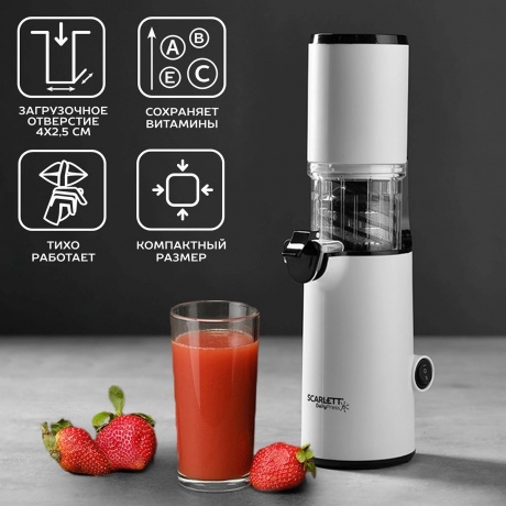 Соковыжималка Scarlett SC-JE50S59 шнековая - фото 17