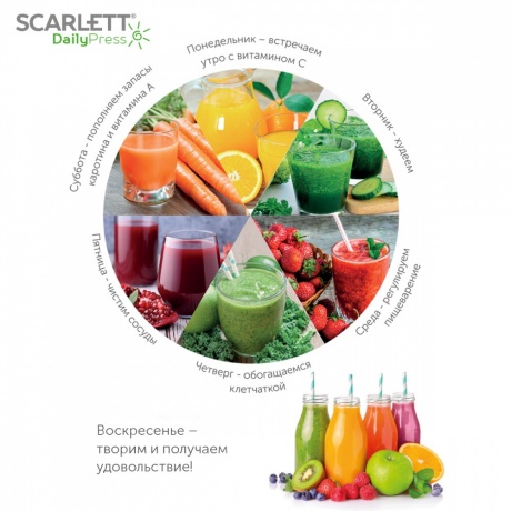 Соковыжималка Scarlett SC-JE50S59 шнековая - фото 6
