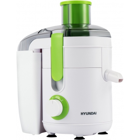 

Соковыжималка центробежная Hyundai HY-JE1615 белый/зеленый