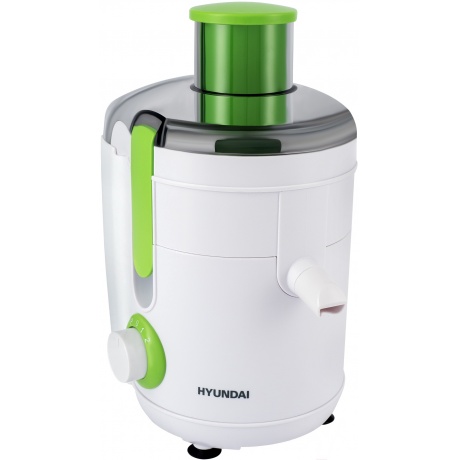 Соковыжималка центробежная Hyundai HY-JE1615 белый/зеленый - фото 6