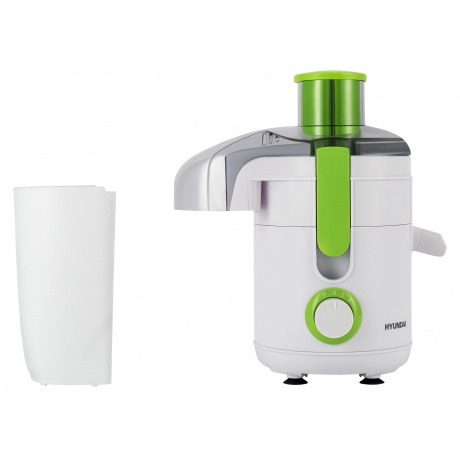 Соковыжималка центробежная Hyundai HY-JE1615 белый/зеленый - фото 10