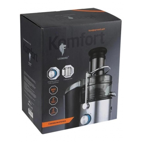 Соковыжималка Leonord LE-1726 800Вт - фото 6