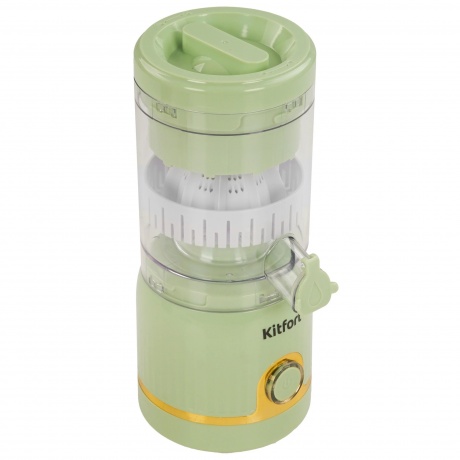 Беспроводная соковыжималка для цитрусовых Kitfort КТ-1171 - фото 11