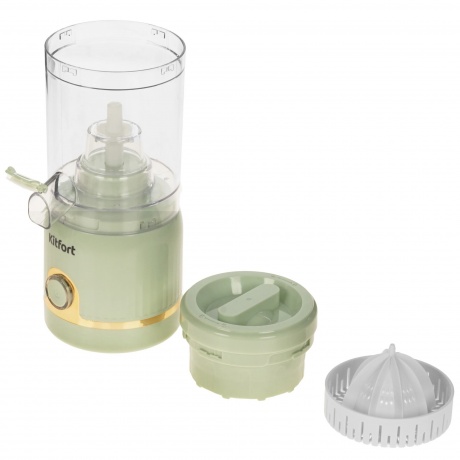 Беспроводная соковыжималка для цитрусовых Kitfort КТ-1171 - фото 4