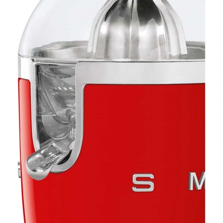 Соковыжималка для цитрусовых Smeg CJF11RDEU красная - фото 4
