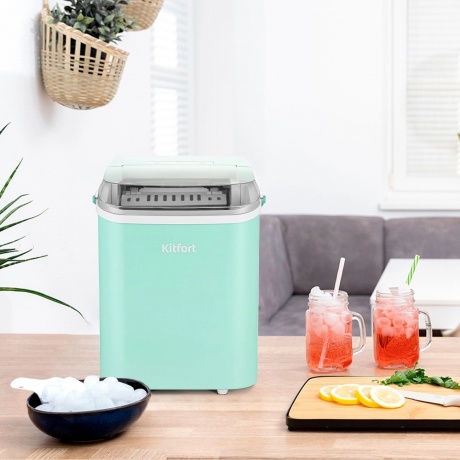 Льдогенератор Kitfort КТ-1831-2 мятный - фото 6