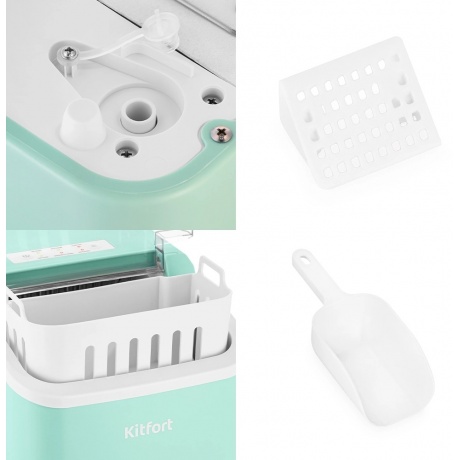 Льдогенератор Kitfort КТ-1831-2 мятный - фото 8