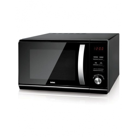 Микроволновая печь BBK 23MWG-851T/B 23л. 800Вт, черная - фото 1
