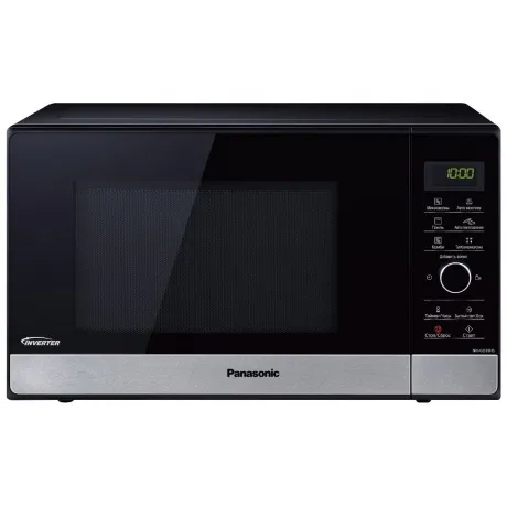 Микроволновая печь Panasonic NN-SD38HSZPE 23л. 1000Вт черная/сер...