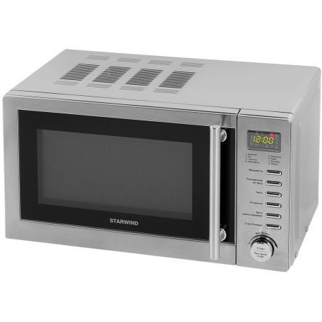 Микроволновая Печь Starwind SMW5220 20л. 700Вт нержавеющая сталь - фото 5
