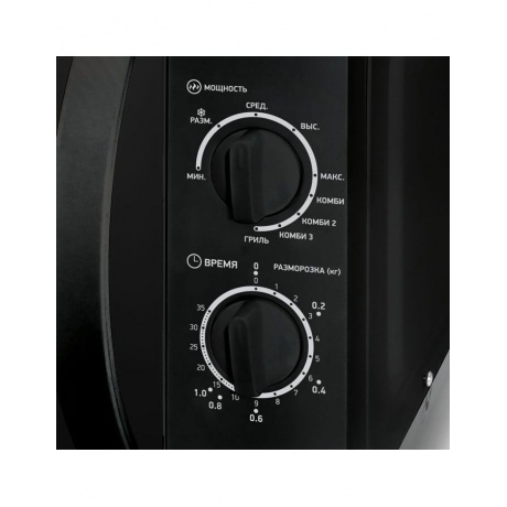 Микроволновая печь BBK 20MWG-739M/B 20л. 700Вт черная - фото 2