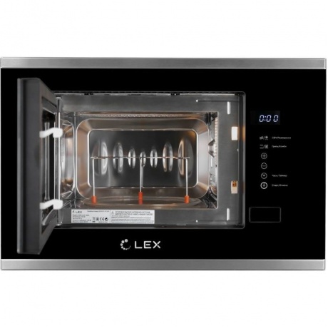 Микроволновая печь Lex Bimo 20.01 INOX черный - фото 2