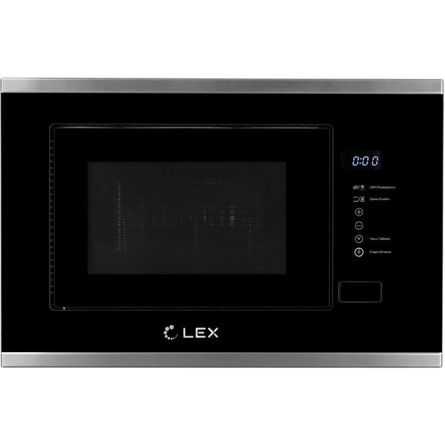 Микроволновая печь Lex Bimo 20.01 INOX черный микроволновая печь встраиваемая lex bimo 20 02 bl