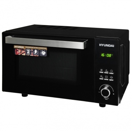

Микроволновая печь Hyundai HYM-D2073 черная, Черный