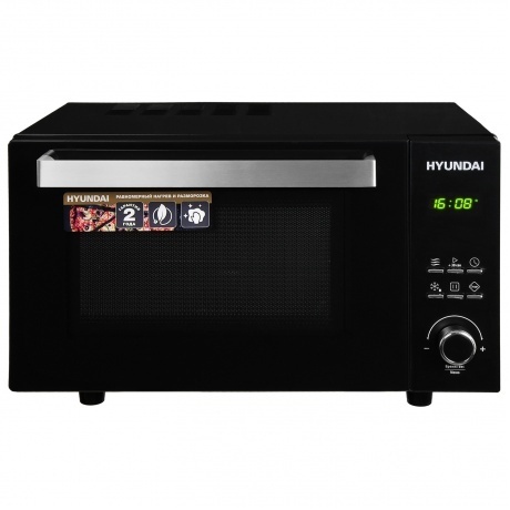 Микроволновая печь Hyundai HYM-D2073 черная - фото 3