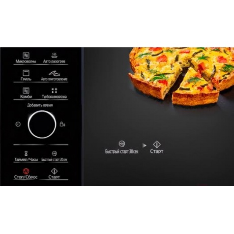 Микроволновая печь Panasonic NN-SD36HBZPE черная - фото 3