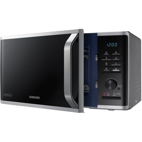 Микроволновая печь Samsung MG23K3575AS черная/серебристый - фото 5