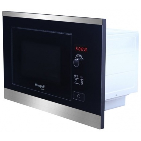Встраиваемая микроволновая печь Weissgauff HMT-207 черная/нержавеющая сталь - фото 13
