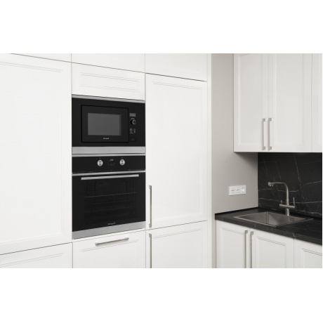 Встраиваемая микроволновая печь Weissgauff HMT-207 черная/нержавеющая сталь - фото 14