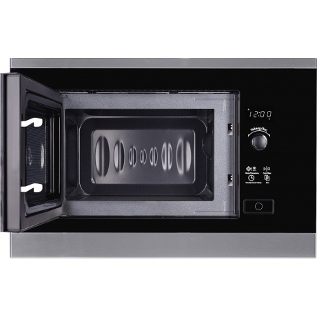 Встраиваемая микроволновая печь Weissgauff HMT-207 черная/нержавеющая сталь - фото 3