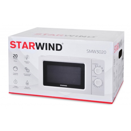 Микроволновая печь Starwind SMW3020 белая - фото 10