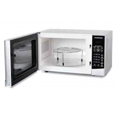 Микроволновая печь Starwind SMW2820 серебристый/черная - фото 8