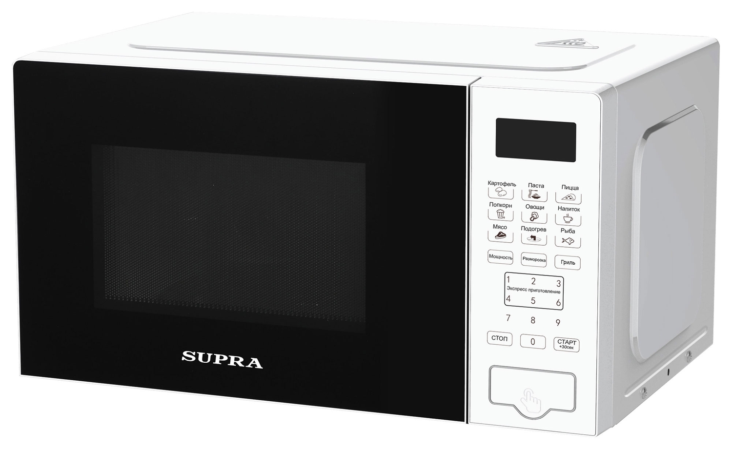 Микроволновая печь Supra 20SWG50 белый 13117 - фото 1