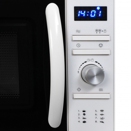 Микроволновая печь Hyundai HYM-D3027, белая - фото 4