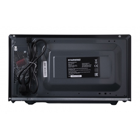 Микроволновая печь Starwind SMW3420 черная/хром - фото 11