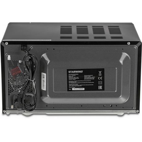 Микроволновая печь Starwind SMW3420 черная/хром - фото 27