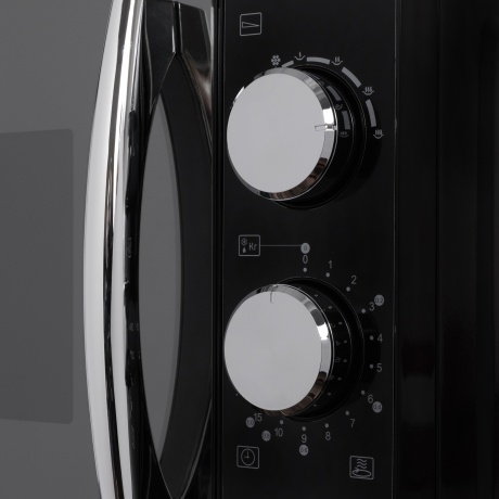 Микроволновая печь Starwind SMW3420 черная/хром - фото 4