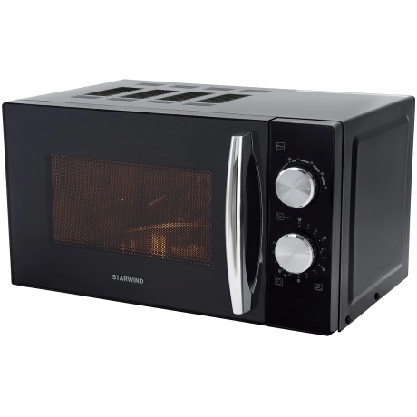 Микроволновая печь Starwind SMW3420 черная/хром - фото 9