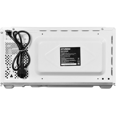 Микроволновая печь Hyundai HYM-M2005 белая - фото 7