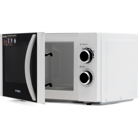 Микроволновая печь Hyundai HYM-M2043 белая/черная - фото 11