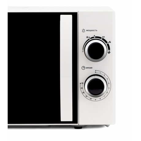 Микроволновая печь Hyundai HYM-M2043 белая/черная - фото 4